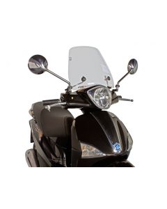 Windschild Puig Trafic transparent / klar für Piaggio Liberty 50, 125 (04-10)