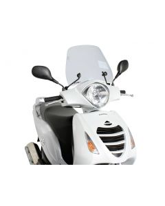 Windschild Puig Trafic smoke für Honda Passion 125 (06-14)