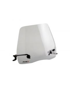 Windschild Puig Trafic smoke für Piaggio Liberty 50, 125 (11-14)