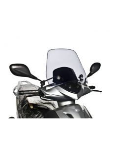 Windschild Puig Trafic smoke für Kymco Agility City, RS, DJ S 50, 125 (11-14)