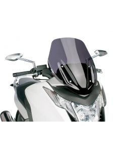 Windschild Puig V-Tech Sport dark smoke für Honda Integra NC700, NC750