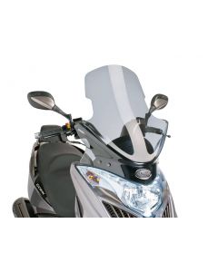 Windschild Puig V-Tech Line Touring smoke für Kymco Grand Dink, Yager GT 300i