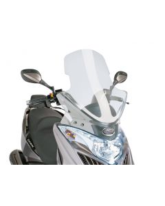 Windschild Puig V-Tech Line Touring transparent / klar für Kymco Grand Dink, Yager GT 300i