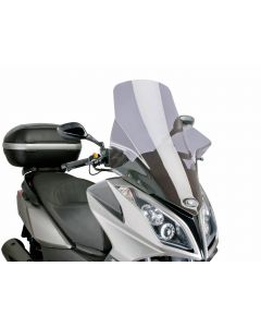 Windschild Puig V-Tech Line Touring smoke für Kymco Downtown 125i, 300i ABS 09-14