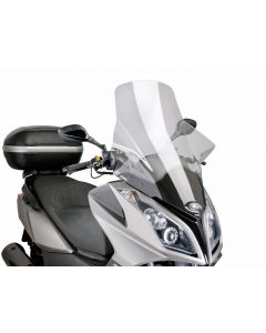 Windschild Puig V-Tech Line Touring transparent / klar für Kymco Downtown 125i, 300i ABS 09-14