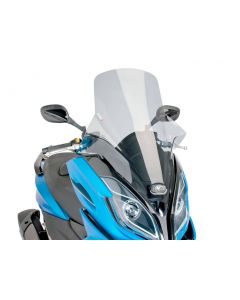 Windschild Puig V-Tech Line Touring smoke für Kymco K-XCT 125i, 300i