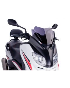 Windschild Puig V-Tech Sport dark smoke für Yamaha X-Max 125 YP125R 10-14