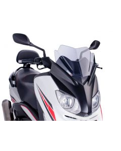 Windschild Puig V-Tech Sport smoke für Yamaha X-Max 125 YP125R 10-14