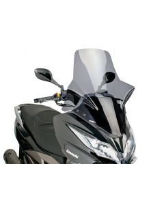 Windschild Puig V-Tech Line Touring dark smoke für Kawasaki J300