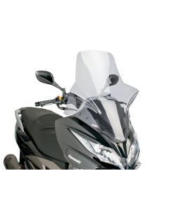 Windschild Puig V-Tech Line Touring smoke für Kawasaki J300