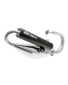 Auspuff Tecnigas Q-Tre Chrom für Peugeot stehend