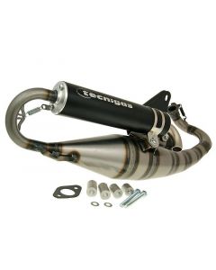 Auspuff Tecnigas TRIOPS für Kymco, SYM liegend AC