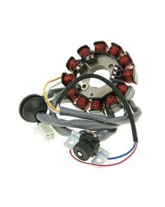 Lichtmaschine Stator 12 Pole für Minarelli mit Ducati Zündung (03-)