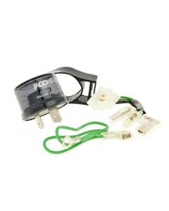 Blinkgeber Koso digital für LED oder Standard - 3-polig 12V mit Adapterkabel