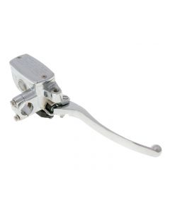 Bremspumpe / Bremszylinder vorn Chrom für GY6 Grand Retro (Lenker d=25mm)