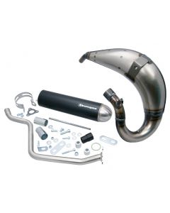 Auspuff Tecnigas E-NOX Steel für Malaguti XSM, XTM, X-Limit, XPS, DT50