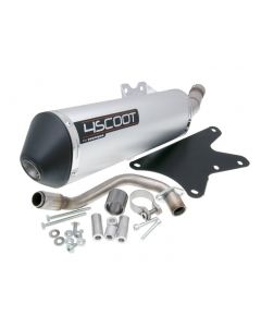 Auspuff Tecnigas 4SCOOT für Piaggio Quasar Motor LC 125-200ccm