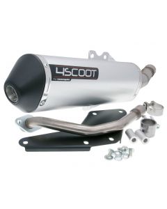 Auspuff Tecnigas 4SCOOT für Suzuki UH Burgman 125, 150ccm -2006