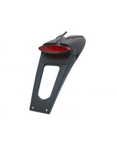 Kennzeichenträger mit Rücklicht LED rot für Supermotard, Enduro