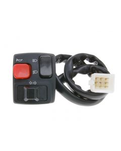 Schaltereinheit Lenker links Blinker, Fernlicht, Abblendlicht, Hupe für Derbi Senda 2005-, Aprilia RX 50, SX 50