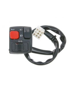 Schaltereinheit Lenker links Blinker, Fernlicht, Abblendlicht, Hupe für MH RYZ Eco, YR11, MH10