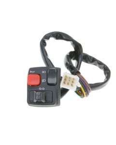 Schaltereinheit Lenker links Blinker, Fernlicht, Abblendlicht, Hupe für Rieju RRX, MRX, SMX, MRT, RS2