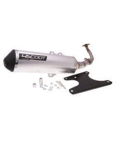 Auspuff Tecnigas 4SCOOT für Kymco People S, Like, Super 8 125ccm