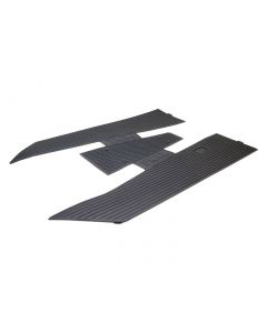 Fußmatte schwarz für Vespa PK 50, 100, 125 FL