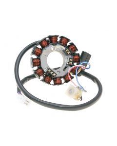 Lichtmaschine Stator 12 Pole für Minarelli AM6 Power Up (Moric)