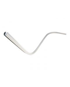Kantenschutz / Schlitzrohr Beinschild links für Vespa LT, LX, S, LXV
