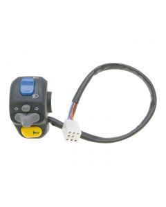 Schaltereinheit Lenker links Blinker, Fernlicht, Abblendlicht, Hupe für Rieju RR 50 (-2000), MH RYZ