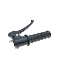 Gasgriffarmatur mit Bremshebel für Piaggio Free, Quartz, Sfera, Zip (Trommelbremse vorn)