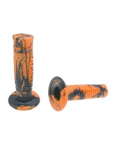Griffe Satz Domino A260 Off-Road Snake schwarz / orange