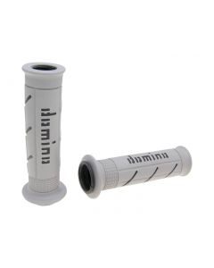 Griffe Satz Domino A250 On-Road grau / schwarz mit offenen Enden
