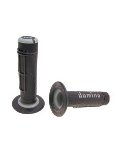 Griffe Satz Domino A020 Off-Road Halbwaffel schwarz / grau