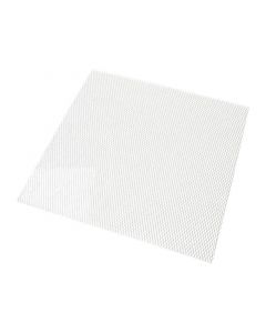 Racing Gitter 30x30cm fein alu-farbig