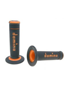 Griffe Satz Domino A190 Off-Road schwarz / orange