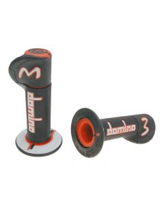 Griffe Satz Domino A230 Off-Road schwarz / orange / grau