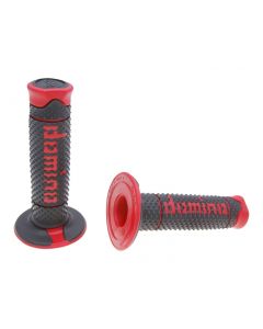 Griffe Satz Domino A260 Off-Road schwarz / rot