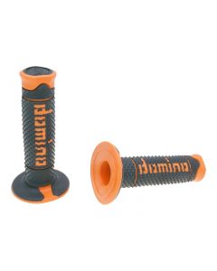 Griffe Satz Domino A260 Off-Road schwarz / orange