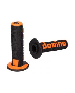 Griffe Satz Domino A360 Off-Road schwarz / orange