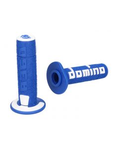 Griffe Satz Domino A360 Off-Road blau / weiß