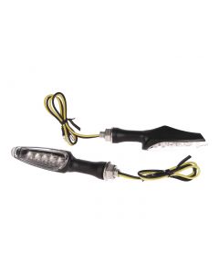 Blinker Set M8 LED schwarz für Generic Trigger 2016-