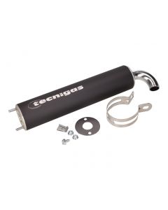 Endschalldämpfer Tecnigas Next-R 2-loch schwarz