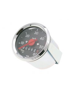 Tachometer 48mm für Puch Maxi, MV, MS, DS, Simson, Herkules