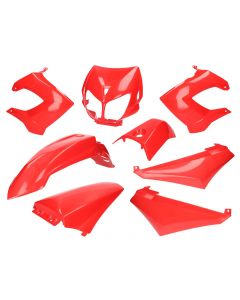 Verkleidungskit rot für Derbi Senda R, SM X-Treme, SM DRD