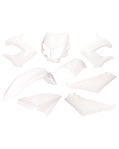 Verkleidungskit weiß für Derbi Senda R, SM X-Treme, SM DRD