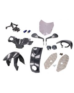 Verkleidungskit OEM Carbon-Look für Peugeot Ludix Blaster, Snake