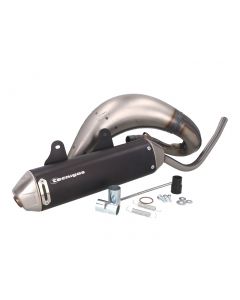 Auspuff Tecnigas E-NOX Evo Steel für Rieju MRT 50ccm