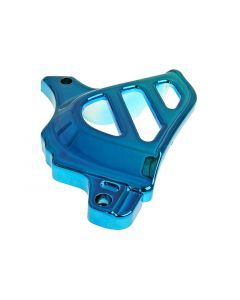 Ritzelabdeckung blau für Minarelli AM, Generic, KSR-Moto, Keeway, Motobi, Ride, 1E40MA, 1E40MB